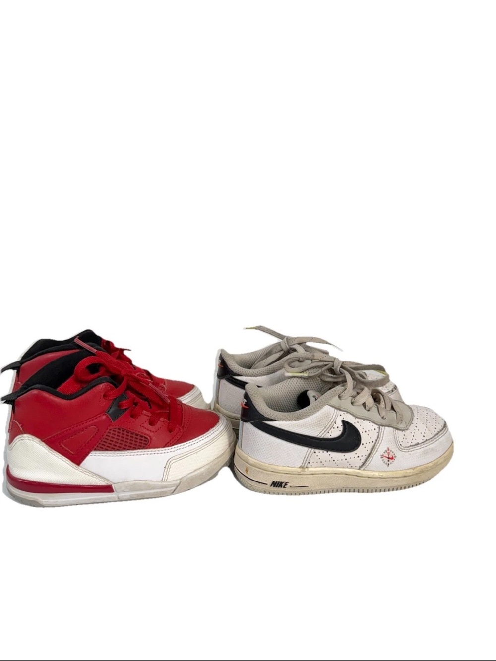 Nike Air Jordan And Air Force 1 Toddler Shoes Size 8C/9C Lot of 2 Pair